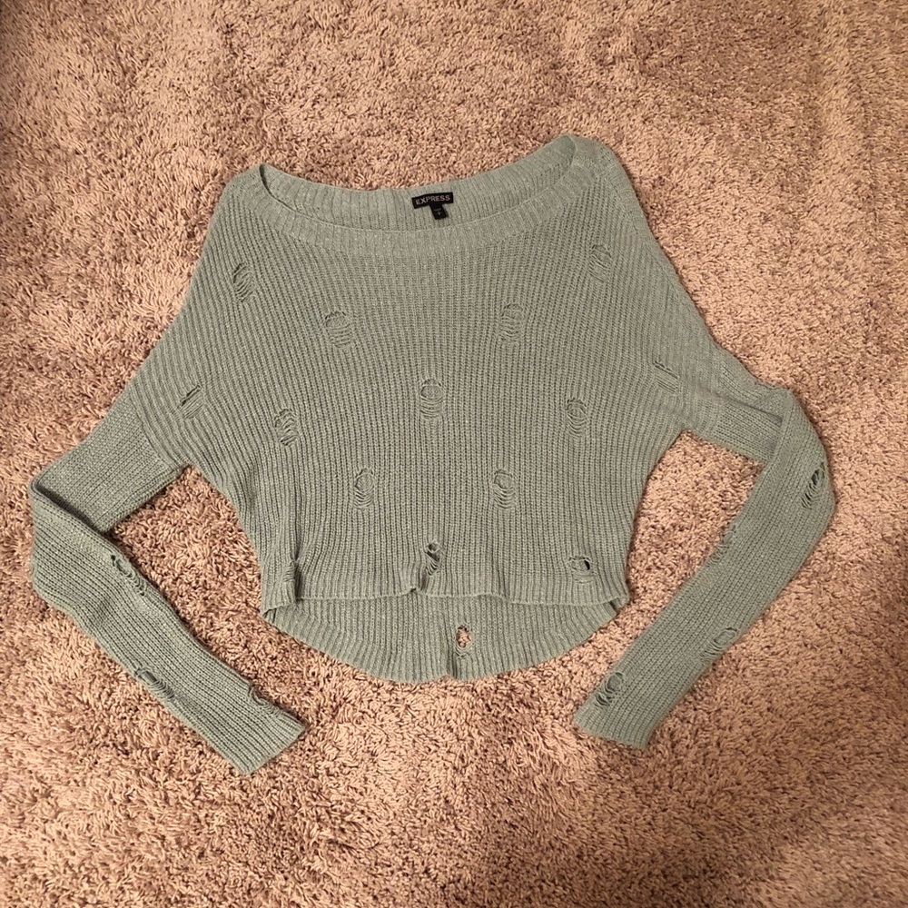 Express Cropped Sweater